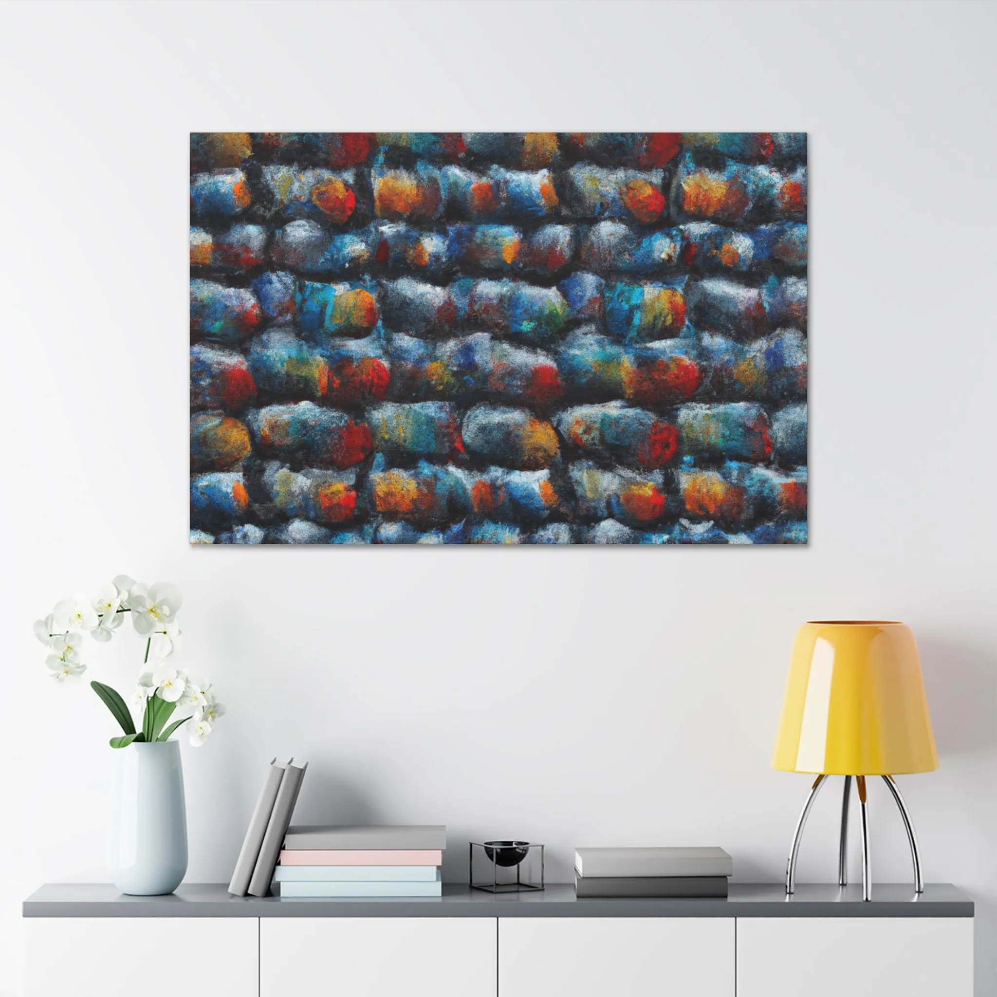 Rainbow Herd - Canvas