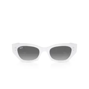 Ray-Ban Zena White Snow W/ Grey Gradient Sunglasses