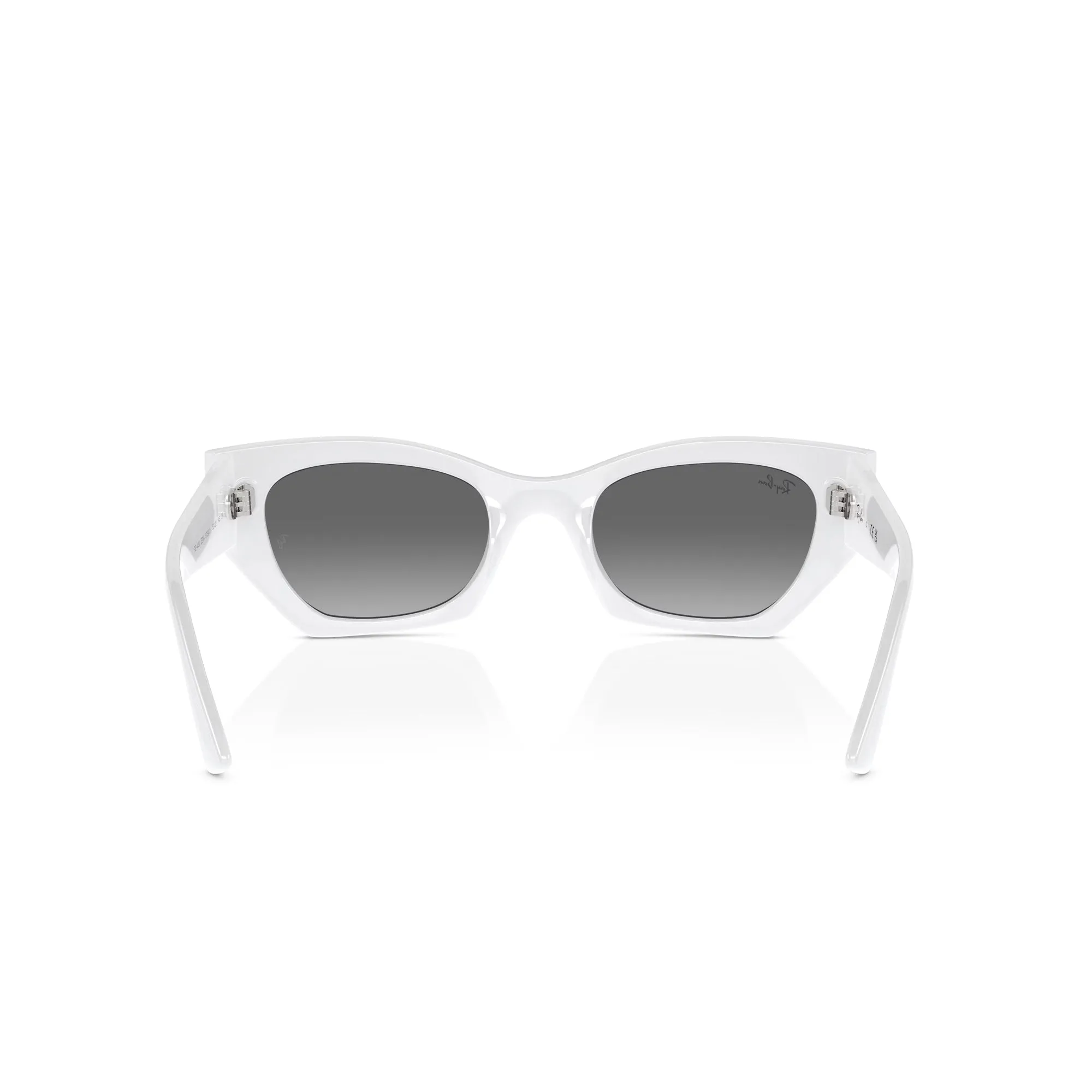 Ray-Ban Zena White Snow W/ Grey Gradient Sunglasses
