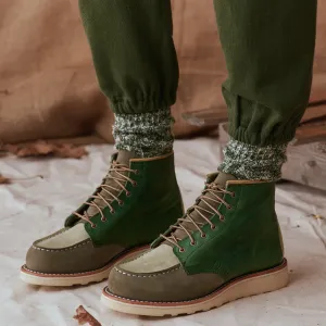 Red Wing Heritage 6 Inch #3466 Women’s Classic Moc in Multi Army Leather