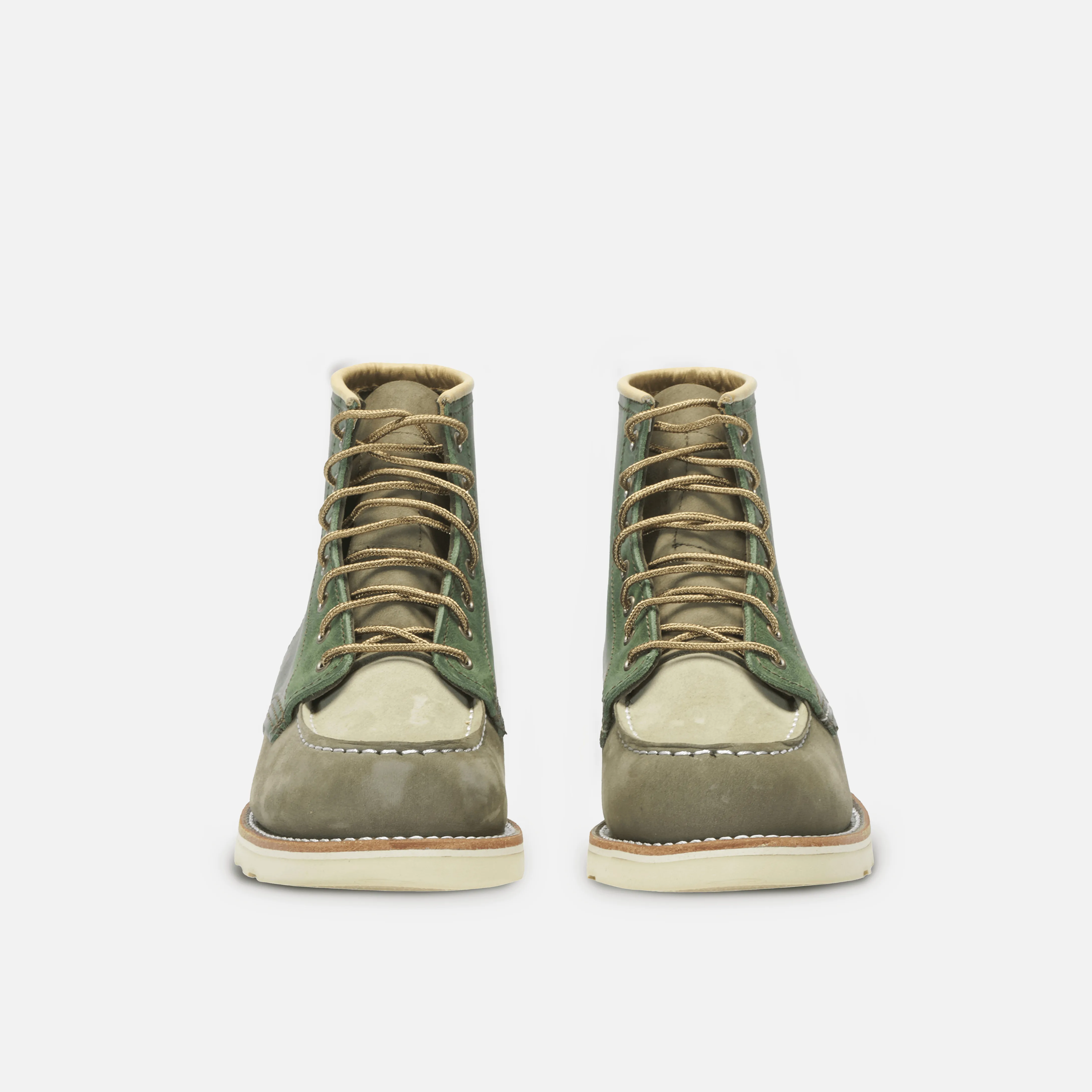 Red Wing Heritage 6 Inch #3466 Women’s Classic Moc in Multi Army Leather