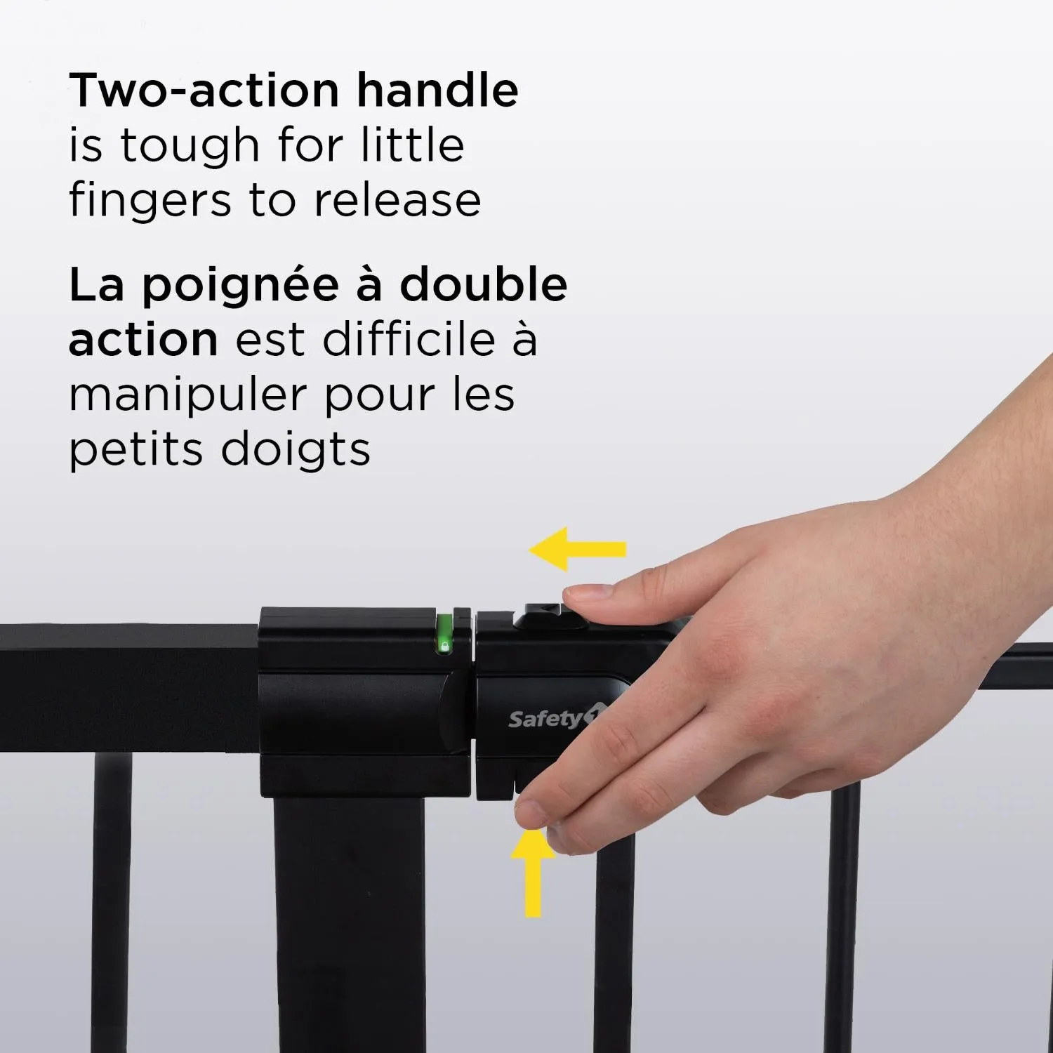 Safety 1st Easy Install Walk-Through Gate - Black