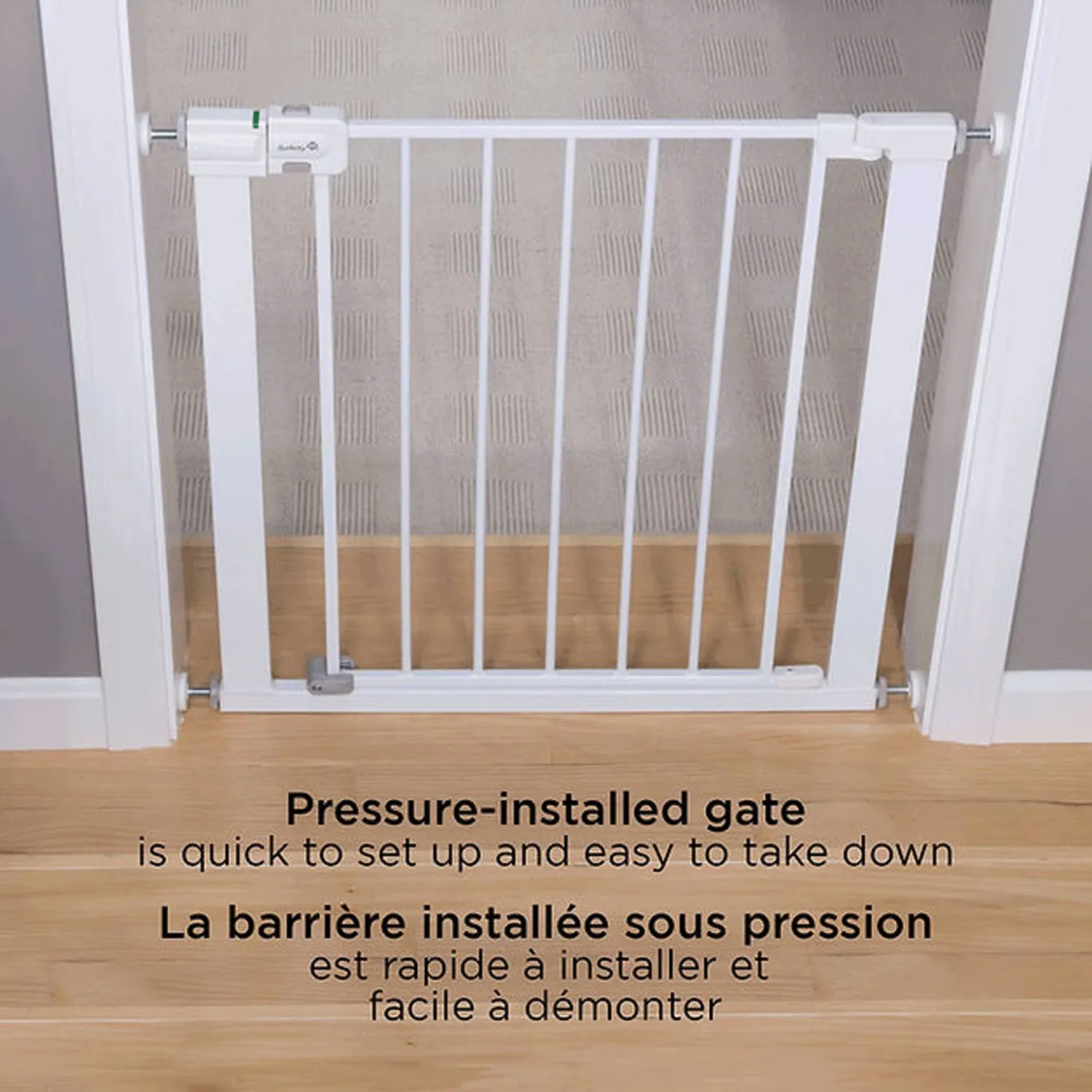 Safety 1st Easy Install Walk-Through Gate - White