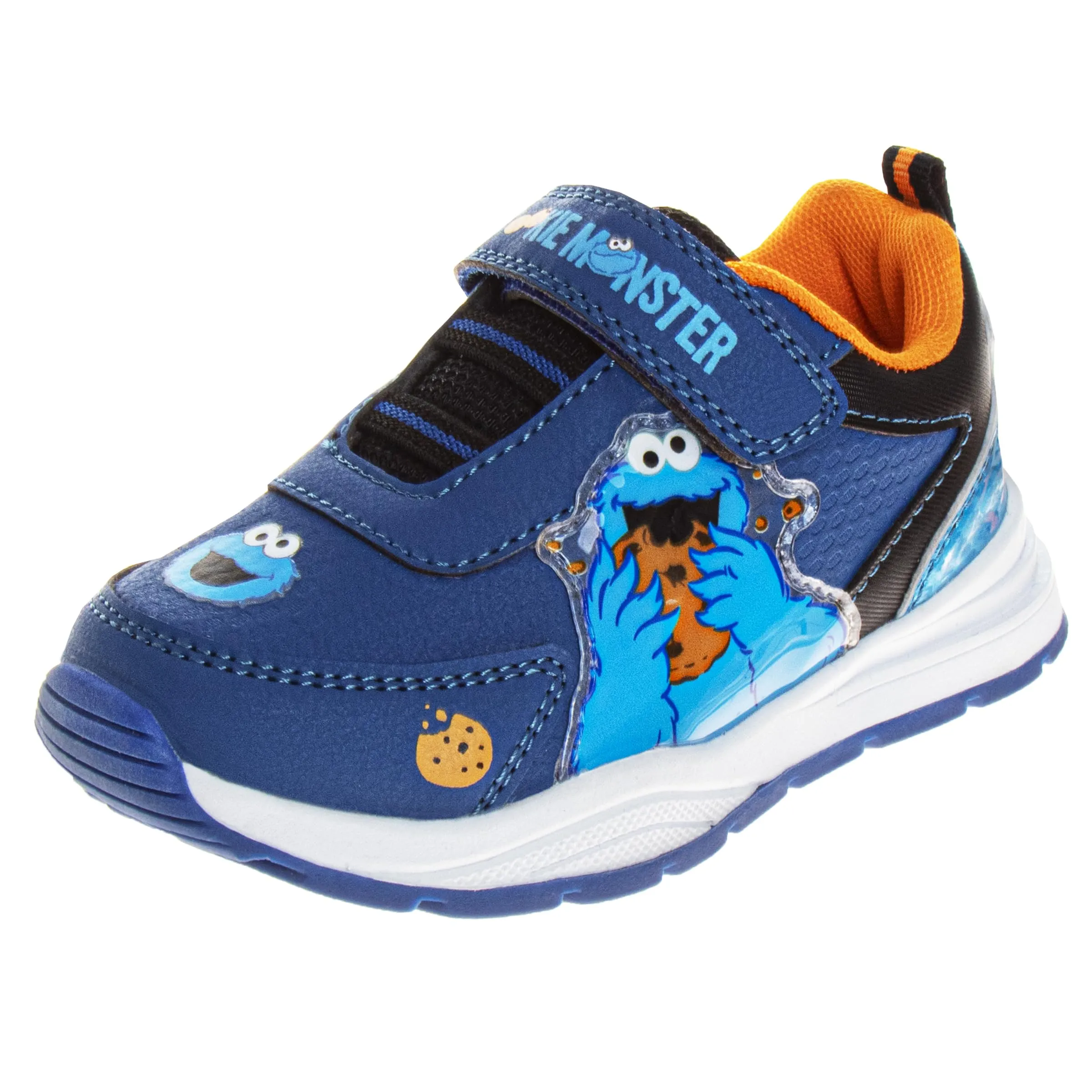 Sesame Street Sneakers - Kids Lightweight Athletic Breathable Running Tennis Shoes (Toddler-Little Kid)