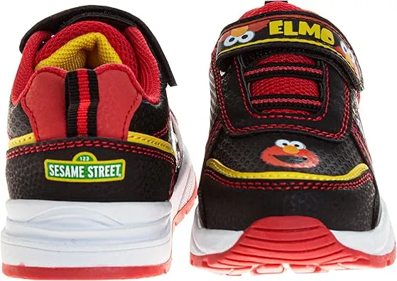 Sesame Street Sneakers - Kids Lightweight Athletic Breathable Running Tennis Shoes (Toddler-Little Kid)