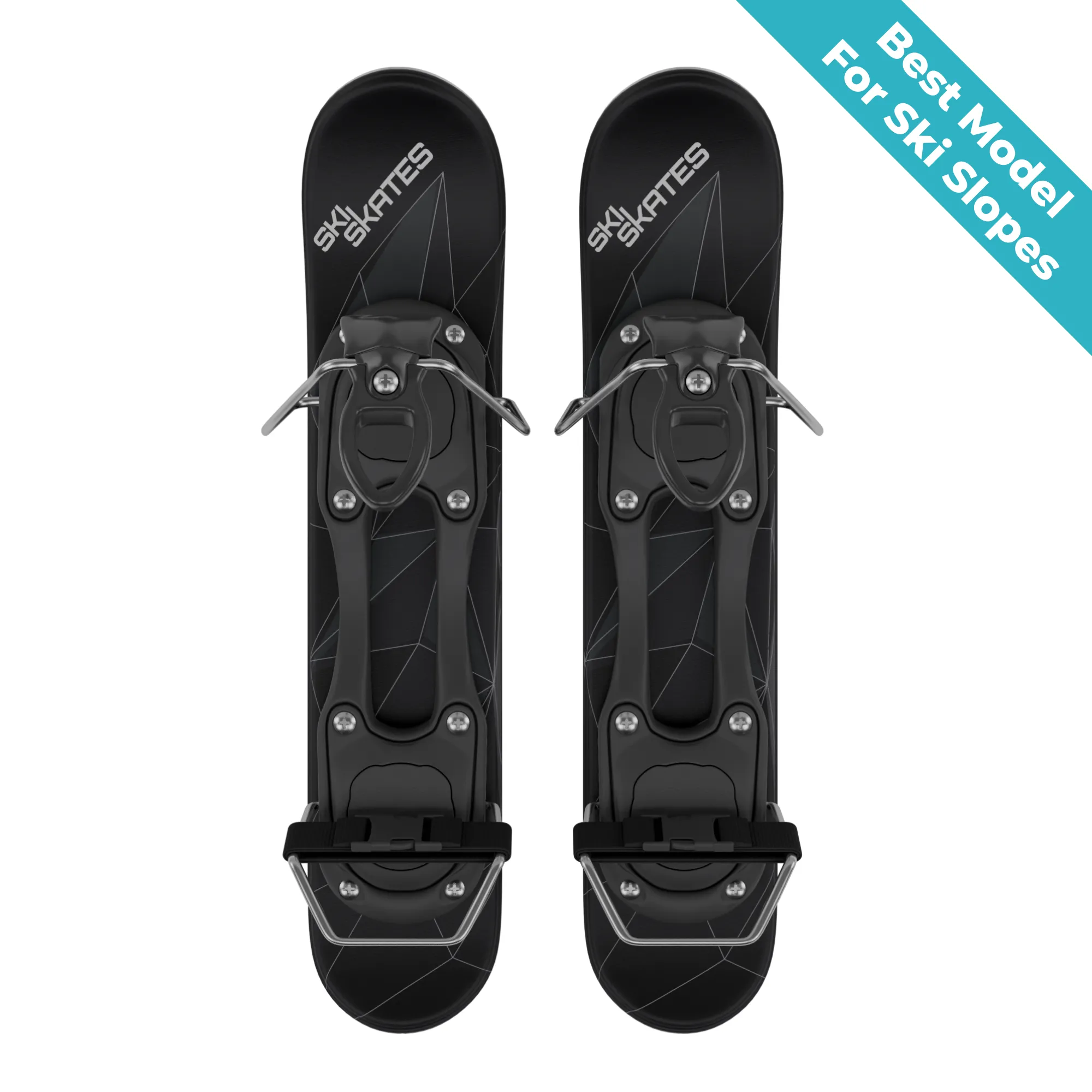 Skiskates by Snowfeet* | 44 CM | Snowblades Skiblades | Ski Boots Model | Free shipping