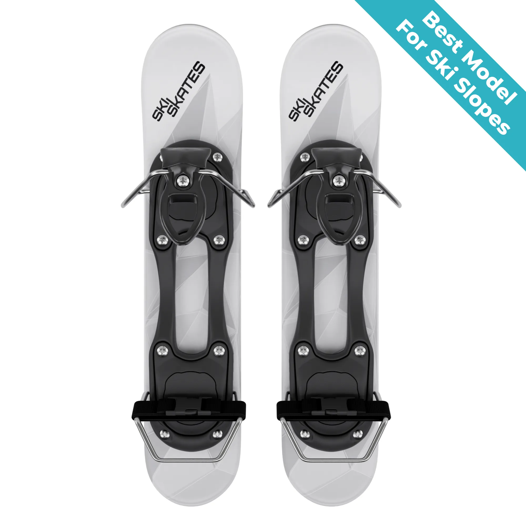 Skiskates by Snowfeet* | 44 CM | Snowblades Skiblades | Ski Boots Model | Free shipping