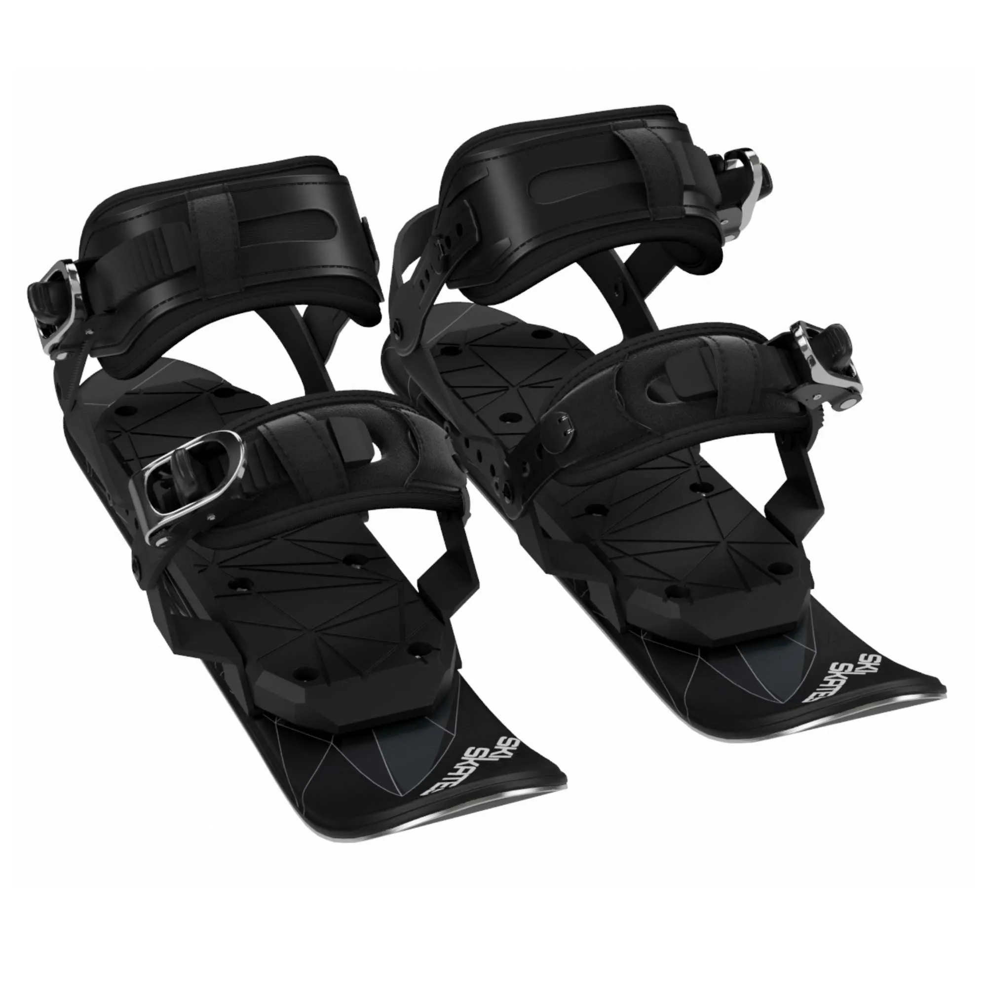Skiskates by Snowfeet* | 44 CM | Snowblades Skiblades | Snowboard Boots Model
