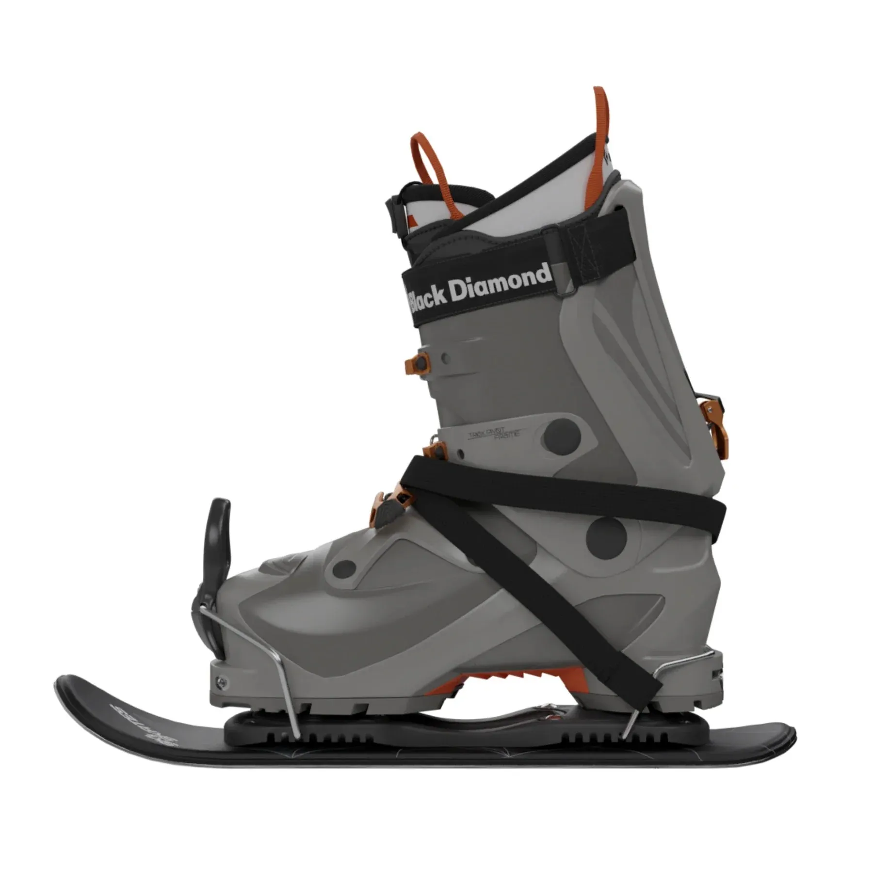 Skiskates by Snowfeet* | 44 CM | Snowblades Skiblades | Snowboard Boots Model