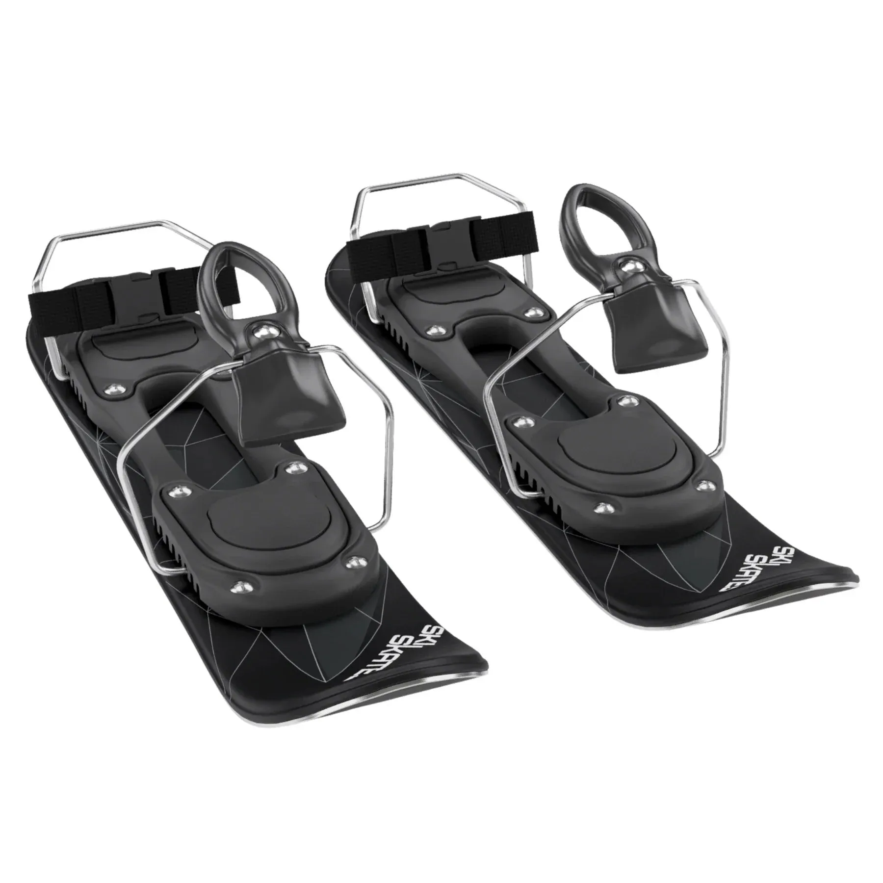 Skiskates by Snowfeet* | 44 CM | Snowblades Skiblades | Snowboard Boots Model