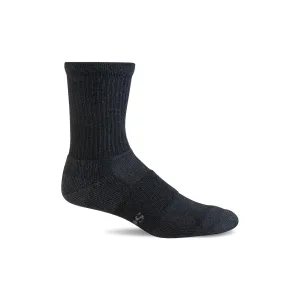 Sockwell Mens Walk About Crew Moderate Compression Socks