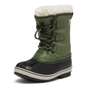 Sorel Kids Yoot Pac Nylon Snow Boots 12 Little Kid Hiker Green