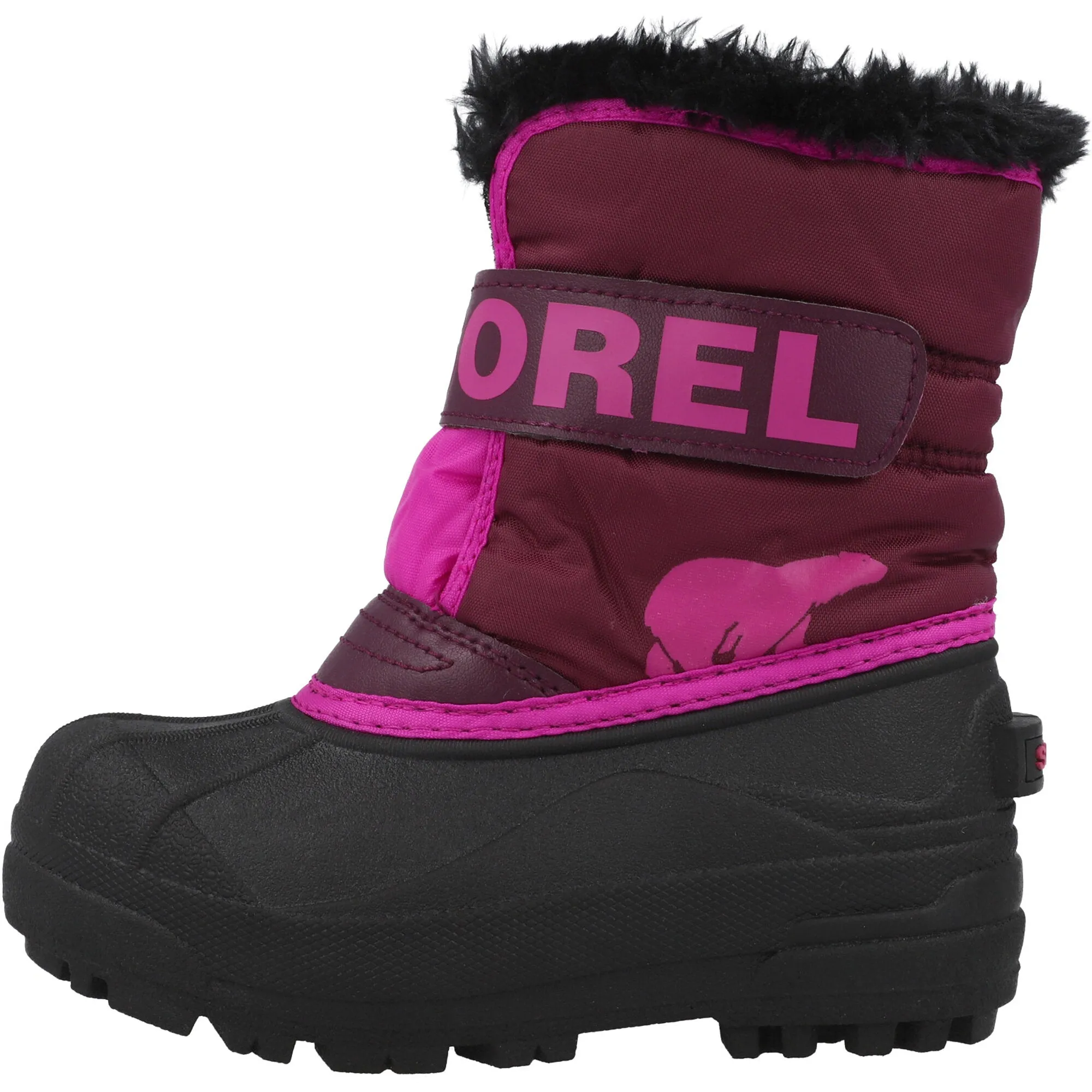 Sorel Snow Commander Purple Dahlia Kids' Boots