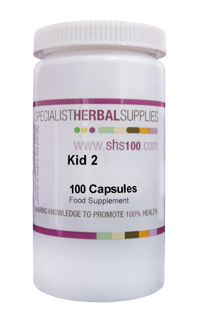 Specialist Herbal Supplies (SHS) Kid 2 Capsules 100's