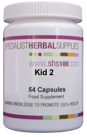 Specialist Herbal Supplies (SHS) Kid 2 Capsules 54's