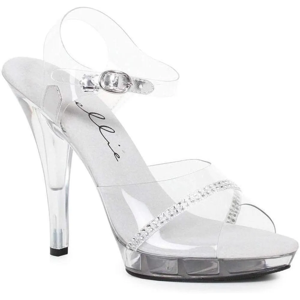 SS-521-JEWEL-W Sandal  | Clear Vinyl
