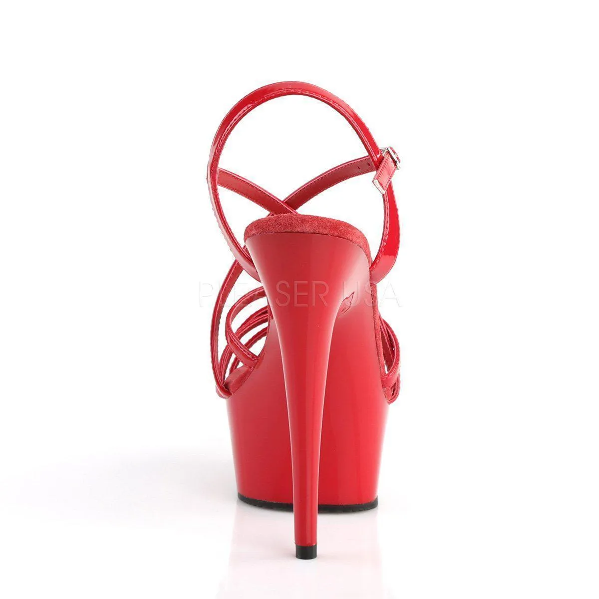 SS-DELIGHT-613 Platform Sandal  | Red Patent