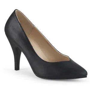 SS-DREAM-420W Wide Width Pump | Black Faux Leather