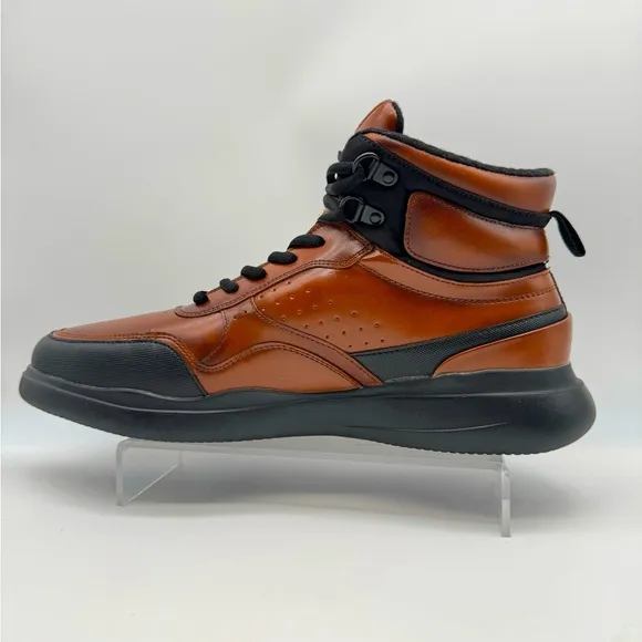 STACY ADAMS Men's Mayson Mid Lace Up Sneaker Fashion Boot Size 11 NEW