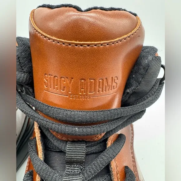 STACY ADAMS Men's Mayson Mid Lace Up Sneaker Fashion Boot Size 11 NEW