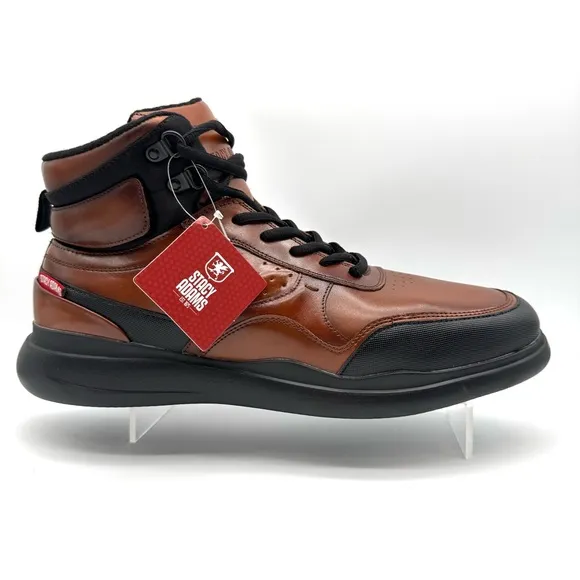 STACY ADAMS Men's Mayson Mid Lace Up Sneaker Fashion Boot Size 11 NEW