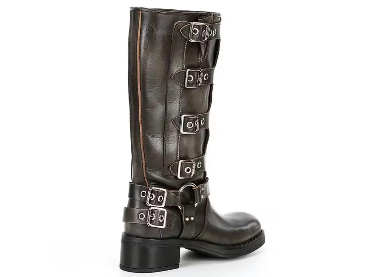 Steve Madden Brocks in Distressed Black
