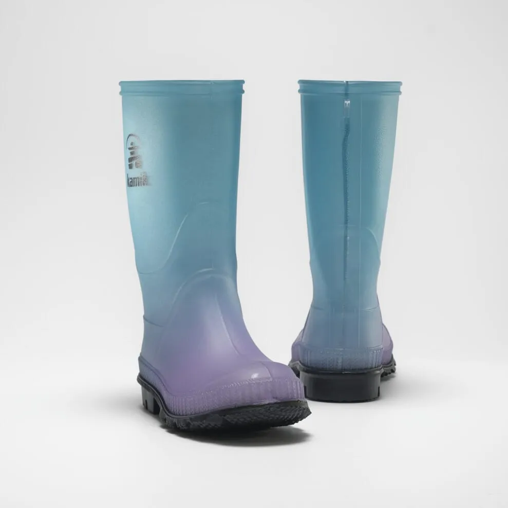 Stomp Print - Kids' Rain Boots
