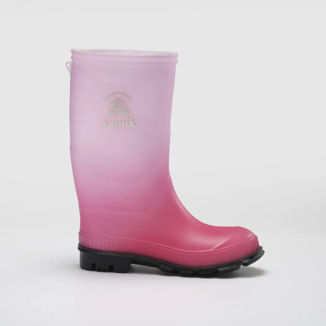 Stomp Print - Kids' Rain Boots