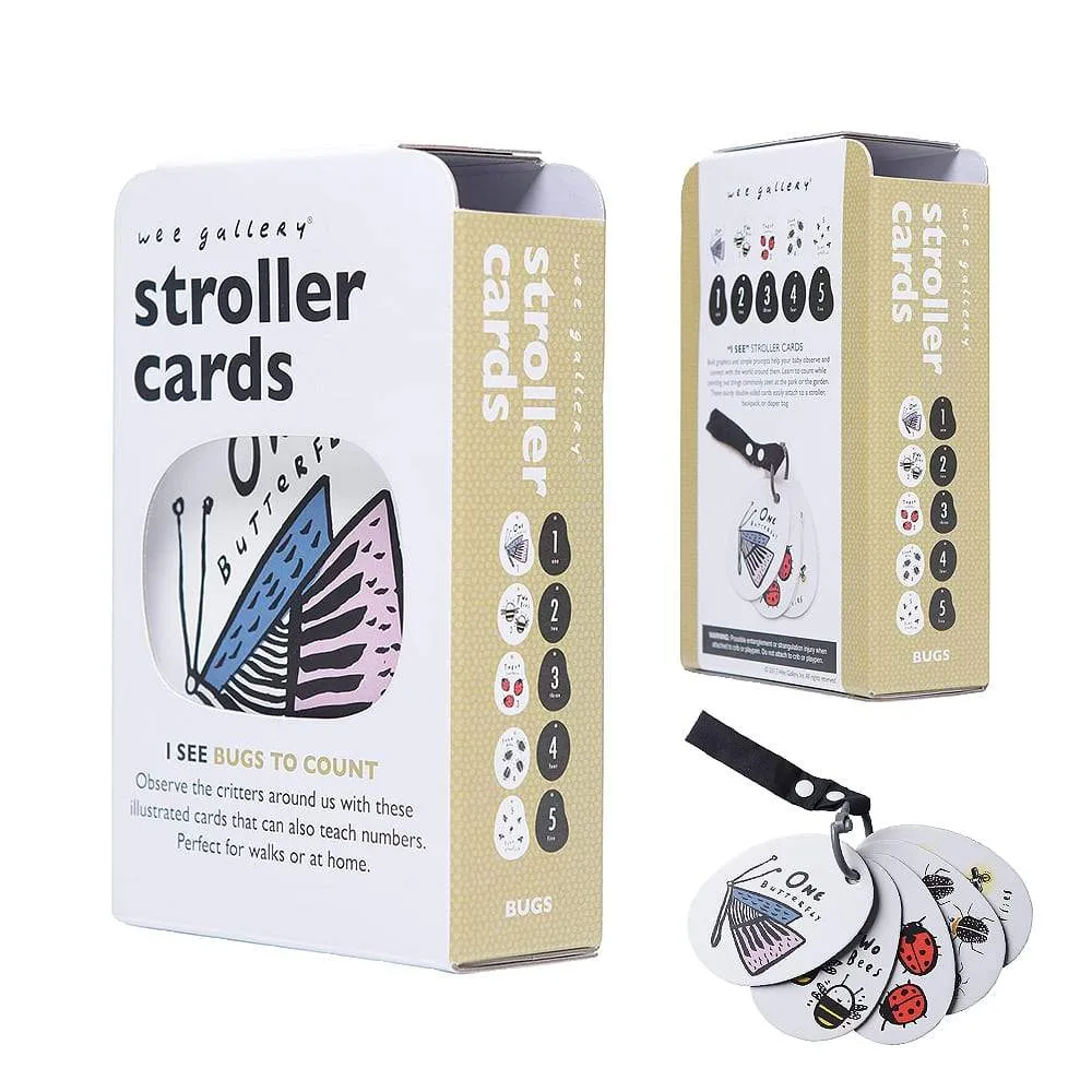 STROLLER CARDS - I SEE BUGS TO COUNT