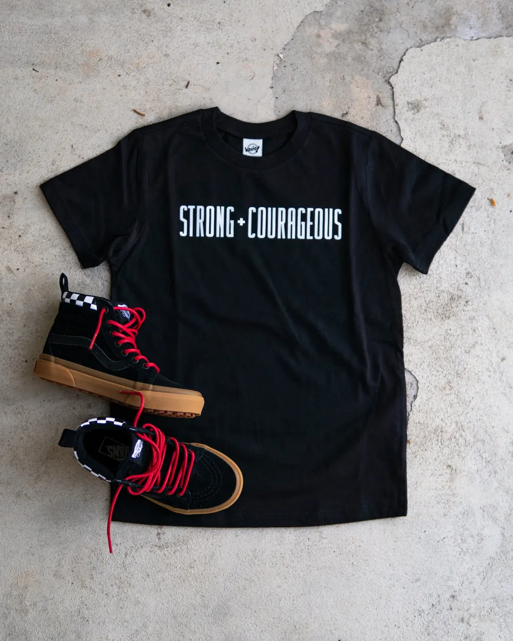 Strong   Courageous Kids T-shirt