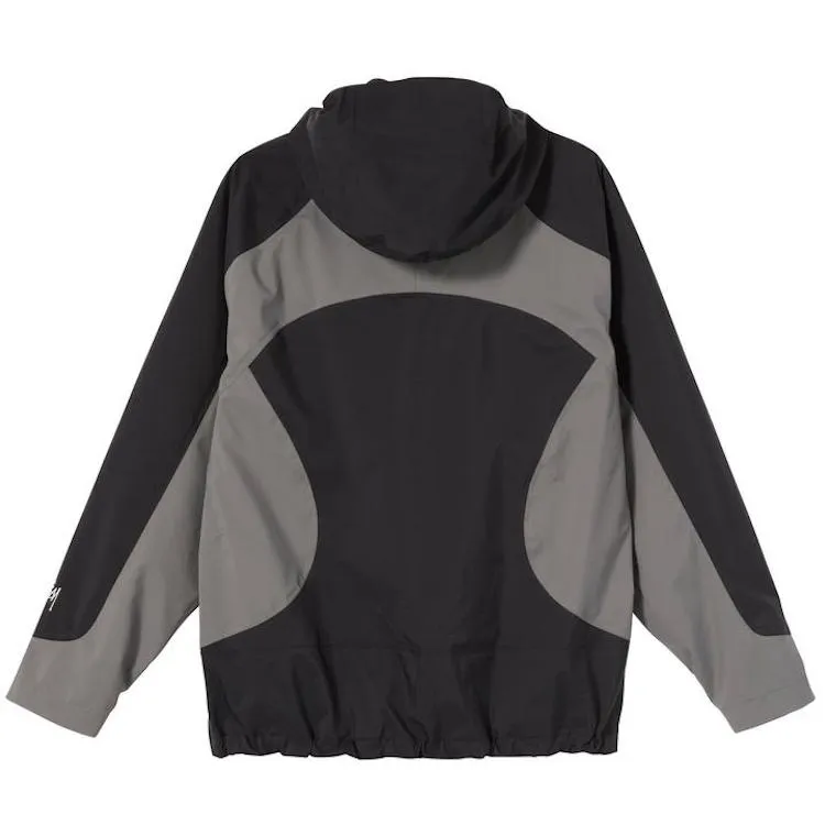 Stussy Taped Seam Rain Shell Jacket Black