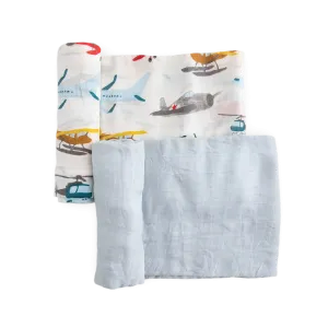 Swaddle Blanket 2 Pack - Air Show