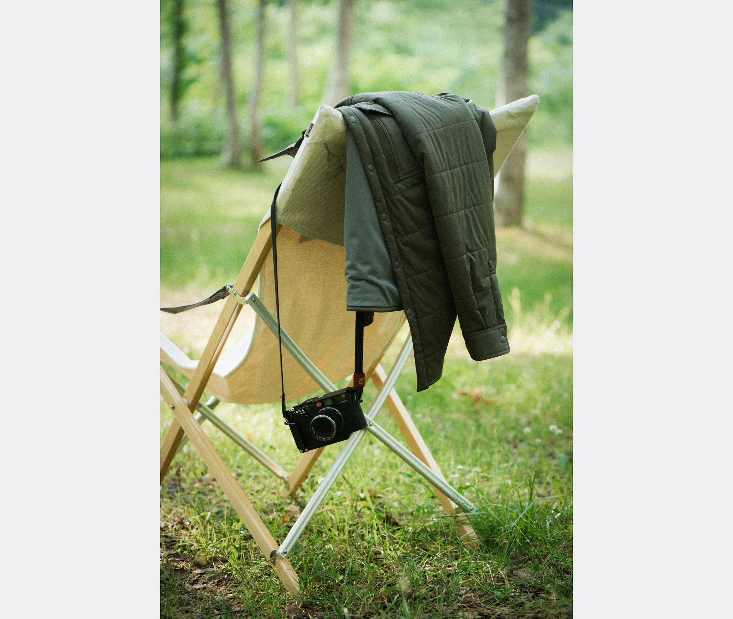 Take! Bamboo Folding Chair Long