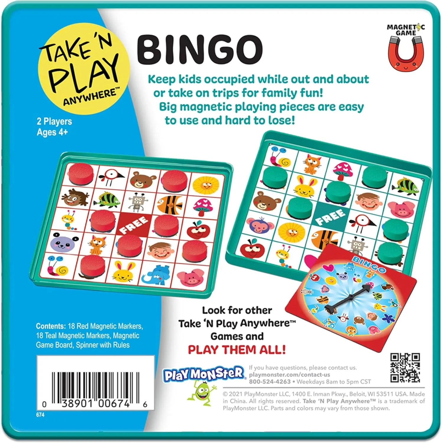 Take N Play Anywhere Bingo - Magnetic Game