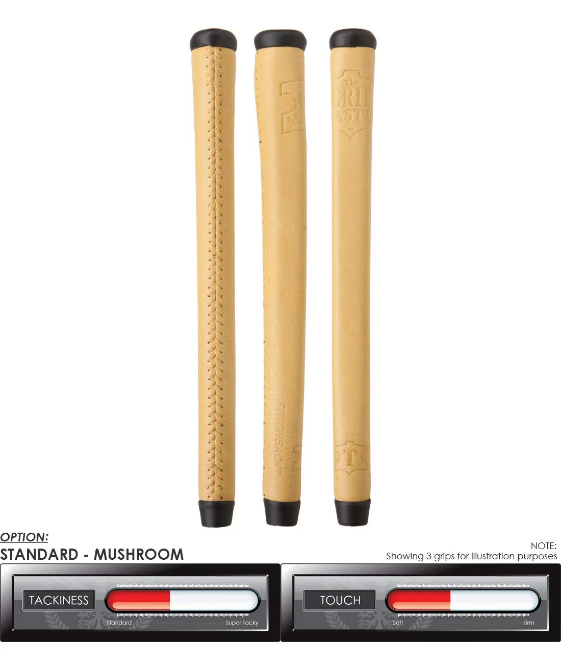 The Grip Master Pittards Cabretta Tour Putter Stitchback