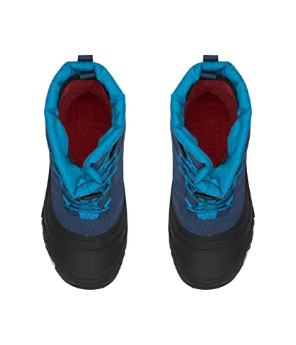 THE NORTH FACE Alpenglow V Waterproof (Toddler/Little Kid/Big Kid) Shady Blue/Acoustic Blue 1 Little Kid M