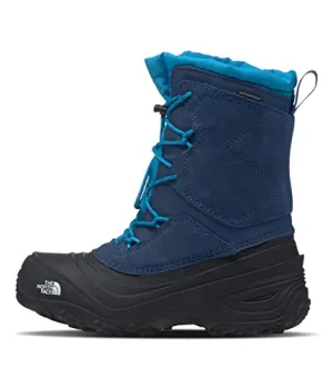 THE NORTH FACE Alpenglow V Waterproof (Toddler/Little Kid/Big Kid) Shady Blue/Acoustic Blue 1 Little Kid M