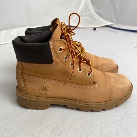 Timberland classic wheat nubuck waterproof boot 3.5Y