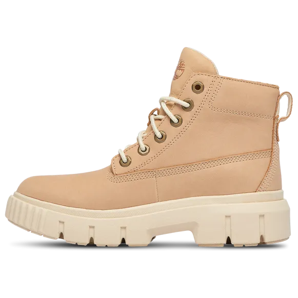 Timberland - Greyfield Mid Lace Boot Beige Nubuck