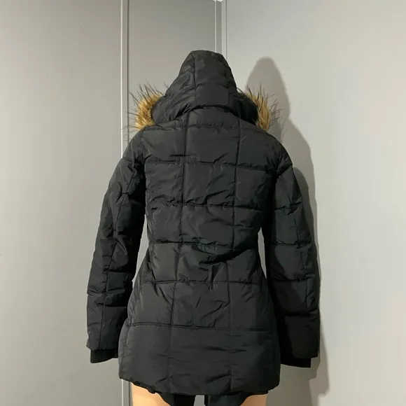 TOMMY HILFIGER WOMENS SIZE XS BLACK WINTER JACKET