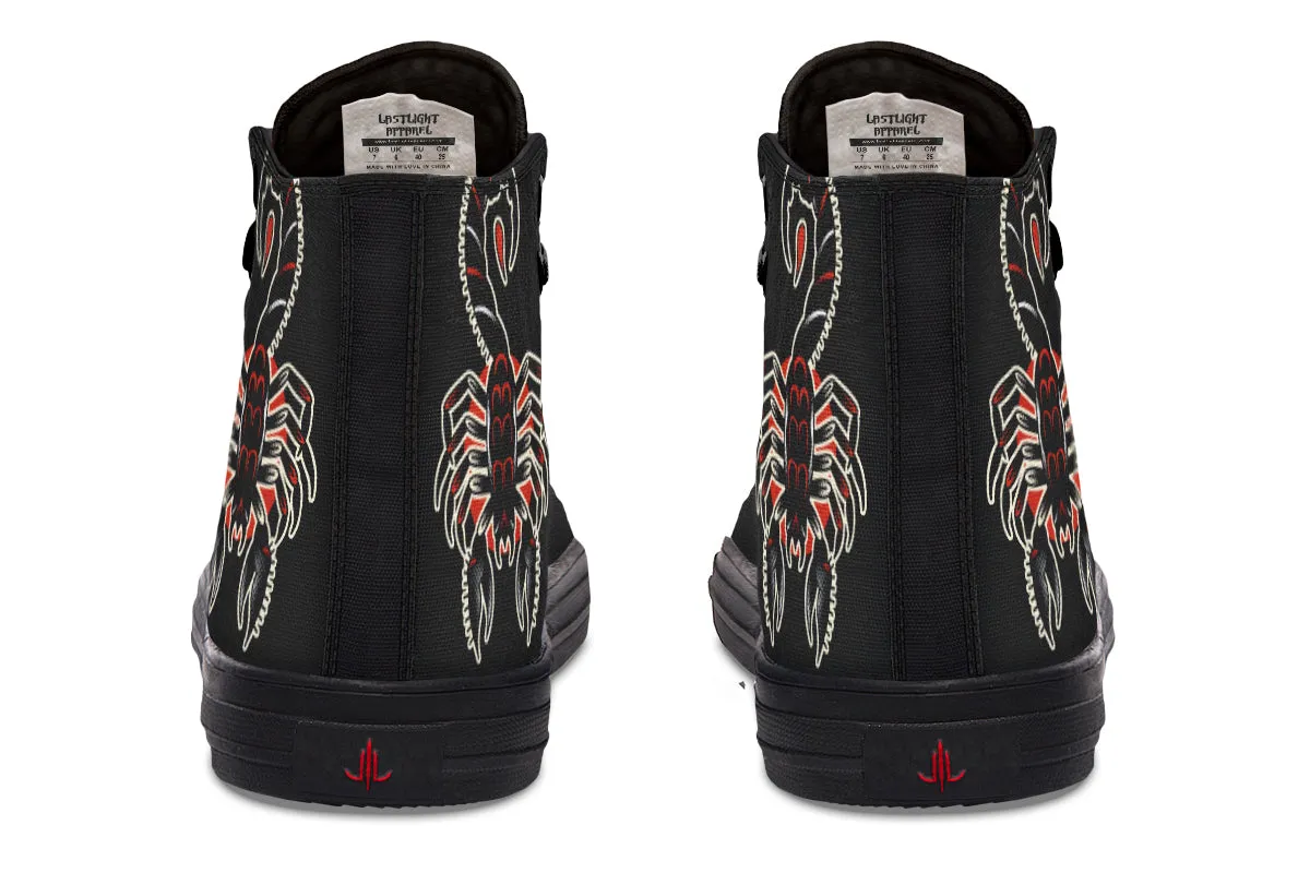Traditional Scorpion High Tops