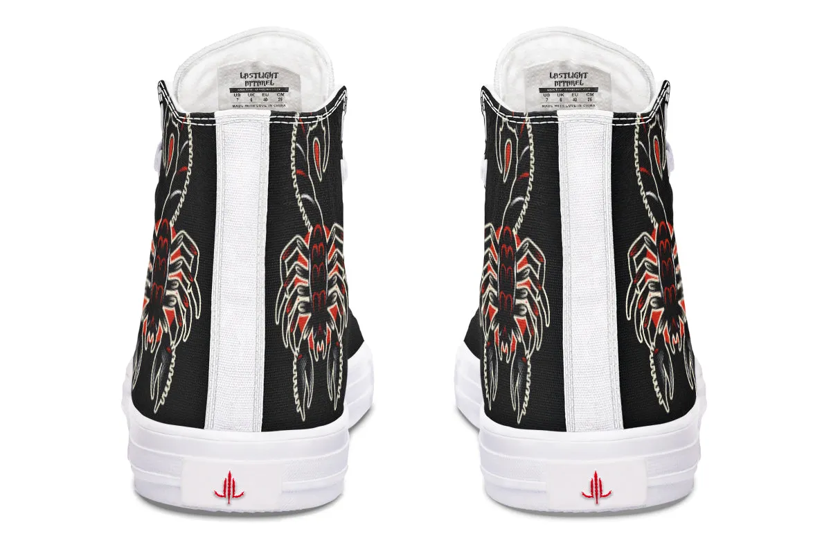 Traditional Scorpion High Tops