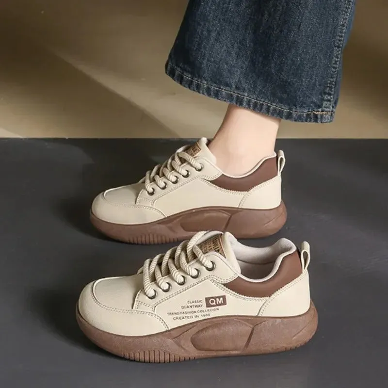Trendy Thick-Soled Sneakers