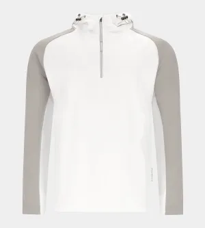 TWO TONE HOODIE 2.0 - WHITE / GREY