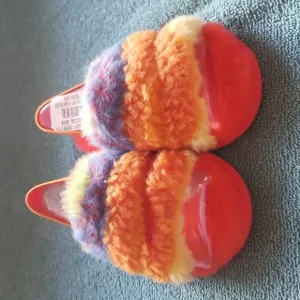 UGG Toddler Fluff Yeah Slide Cali Collage