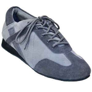 Ultimate Hybrid Dance Shoe (Unisex) - Grey Suede
