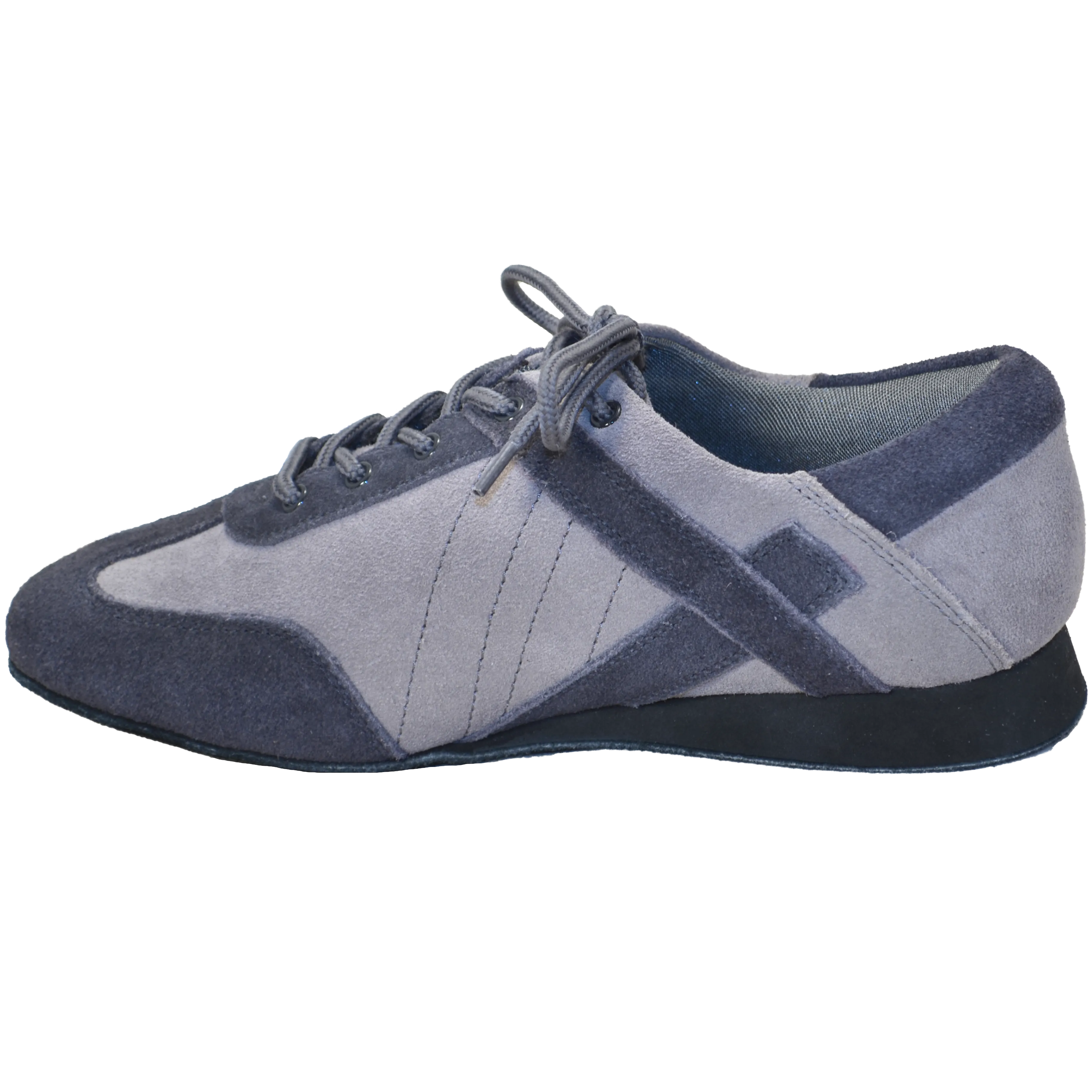 Ultimate Hybrid Dance Shoe (Unisex) - Grey Suede