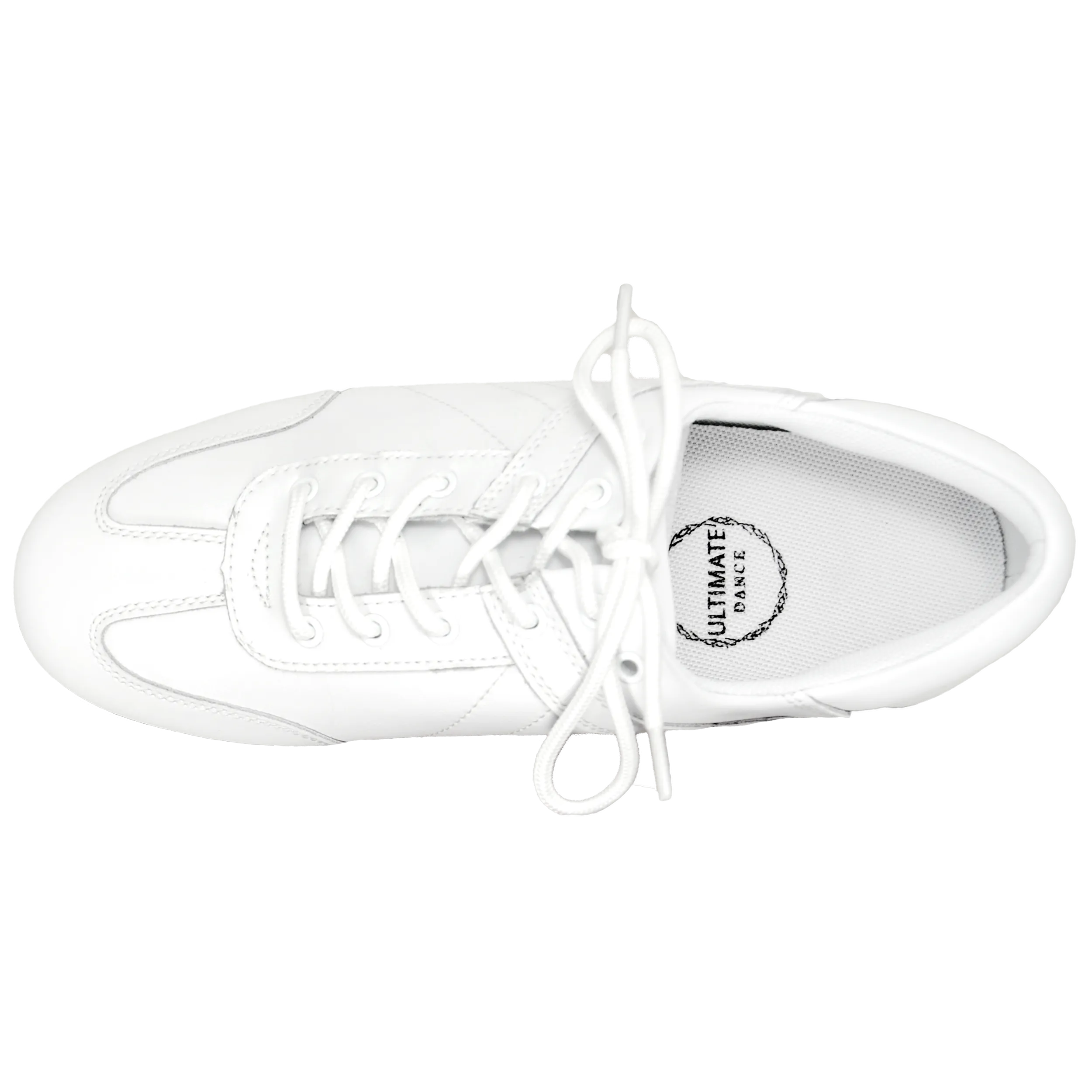 Ultimate Hybrid Dance Shoe (Unisex) - White Leather