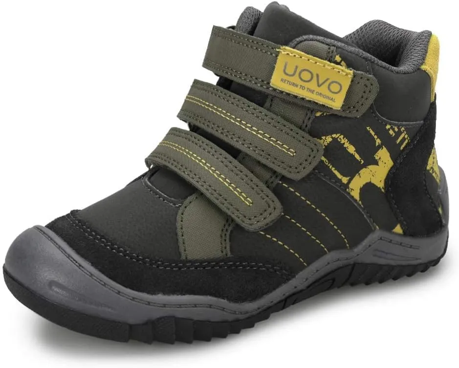 UOVO Kids Water Resistant Mid-Top Boots
