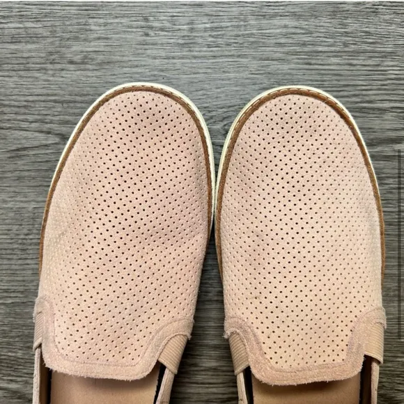 Vionic Malina Pink Suede Perforated Trainers | 9.5